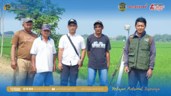 Kantor Pertanahan Kabupaten Sragen Laksanakan Pengukuran Bidang Tanah untuk Menjamin Akurasi Data dan Kepastian Hukum