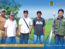 Kantor Pertanahan Kabupaten Sragen Laksanakan Pengukuran Bidang Tanah untuk Menjamin Akurasi Data dan Kepastian Hukum