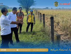 Pemeriksaan Tanah A Dukung Kepastian Hukum Aset Negara, Kantor Pertanahan Kabupaten Sragen Laksanakan Verifikasi Permohonan Hak Pakai Kementerian Pekerjaan Umum