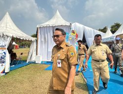 Plt Bupati Soroti Kebersihan di Kawasan Pekan Kreasi