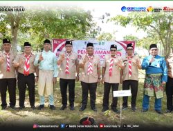 Bupati Anton Buka Bulan Bakti Pramuka 2026, Rohul Lepas 48 Kontingen Jambore Nasional ke Cibubur