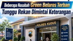 Dikantor Polres Kudus”, Puluhan Nasabah Green Belares Terban Tunggu Rekan Dimintai Keterangan