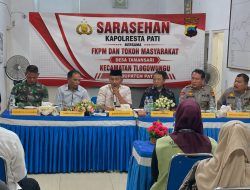 Kapolresta Pati Ajak FKPM dan Warga Tamansari Bersinergi Jaga Kamtibmas