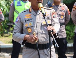 Polresta Pati Gelar Apel Kesiapan Pelayanan Masyarakat Jelang Reuni Akbar AMPB