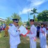 Upacara HUT ke-81 Kemerdekaan RI Berlangsung Sukses, Kades Yasrijon Sampaikan Apresiasi Kepada Petugas Paskibraka SMPN 7 Tandun