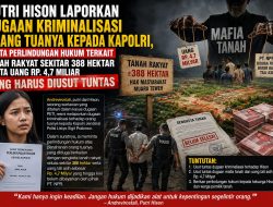 Putri Hison Laporkan Dugaan Kriminalisasi Orang Tua kepada Kapolri, Minta Perlindungan Hukum