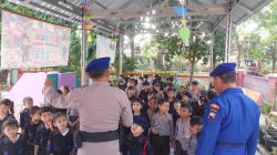 Polisi Pati Edukasi Keselamatan Perairan kepada 182 Siswa TK Kemala Bhayangkari