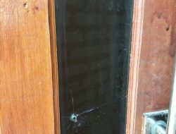 Jaga Rasa Aman Warga, Polsek Trangkil Respons Cepat Informasi Dugaan Kerusakan Kaca Pintu Warga di Pati