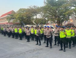 Polresta Pati Kawal Road to Kilau Raya MNC TV, Warga Diimbau Jaga Ketertiban