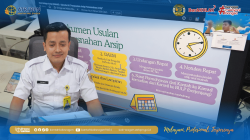 Tingkatkan Kompetensi Pengelolaan Arsip, Kantor Pertanahan Kabupaten Sragen Ikuti MaBaR Episode 80 tentang Penyusutan Arsip dan Pemusnahan Arsip