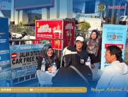 PELATARAN Meriahkan Car Free Day Sragen, Kantor Pertanahan Kabupaten Sragen Permudah Masyarakat Konsultasi Layanan Pertanahan