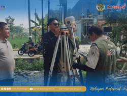 Komitmen Hadirkan Data Pertanahan yang Akurat, Kantor Pertanahan Kabupaten Sragen Laksanakan Pengukuran Bidang Tanah
