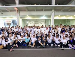 Rehat Sejenak dari Aktivitas Kantor, Kementerian ATR/BPN Adakan Slow Run Rutin Sepulang Kerja