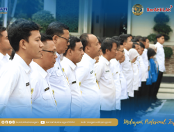 Kantor Pertanahan Kabupaten Sragen Perkuat Komitmen Percepatan Penyelesaian Tunggakan Layanan Melalui Apel Pagi