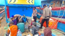 Polisi Pati Perkuat Sabuk Kamtibmas Pesisir di Dermaga Bendar Juwana