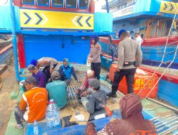 Polisi Pati Perkuat Sabuk Kamtibmas Pesisir di Dermaga Bendar Juwana