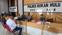 Wartawan TerasPublik.com Laporkan Dugaan Ancaman Ke Polres Rokan Hulu 