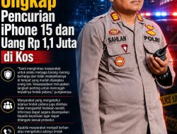 Polisi Pati Ungkap Pencurian iPhone 15 dan Uang Rp 1,1 Juta di Kos