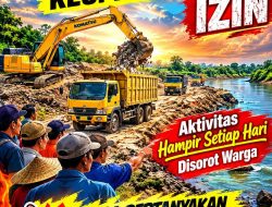 Tambang Galian C Di Pinggir Kali Kec. Tayu Diduga Tak Kantongi Izin, Aktivitas Hampir Setiap Hari Disorot Warga