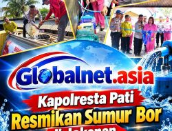 Kapolresta Pati Resmikan Sumur Bor di Jakenan, Warga Terdampak Kekeringan Bisa Memanfaatkannya Secara Gratis