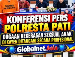 Konferensi Pers Polresta Pati, Dugaan Kekerasan Seksual Anak di Kayen Ditangani Secara Profesional