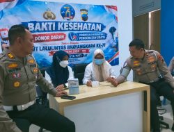 Hari Lalu Lintas Bhayangkara ke-71, Polisi Pati Gelar Donor Darah dan Pengobatan Gratis
