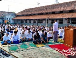 Lapas Pati Gelar Shalat Istisqa, Pegawai dan WBP Bersama Memanjatkan Doa Memohon Hujan