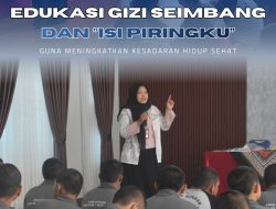 Tingkatkan Kesadaran Hidup Sehat, LPKA Kutoarjo Gelar Edukasi Gizi Seimbang dan ” Isi Piringku”