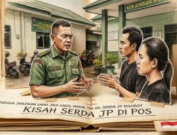 “Diduga Janjikan Uang Jika Gagal Masuk TNI – AD, Serda JP Disorot: Rp. 23 Juta Belum Dikembalikan ?!”