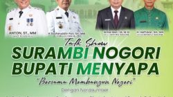 Surambi Nogori Bupati Menyapa Dorong Sinergi Pembangunan dan Penguatan Pariwisata Rohul