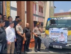Polresta Pati Kirim 160 Ribu Liter Air Bersih ke 4 Kecamatan Terdampak Kekeringan