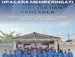 Upacara Hari Kesaktian Pancasila, LPKA Kutoarjo Teguhkan Nilai Persatuan Bangsa