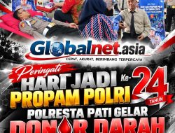 Peringati Hari Jadi Propam Polri ke-24, Polresta Pati Gelar Donor Darah sebagai Wujud Kepedulian Sosial