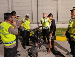 Polres Kudus Amankan 6 Motor Diduga untuk Balap Liar, Knalpot Brong Jadi Sasaran KRYD