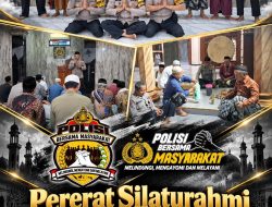 Pererat Silaturahmi dengan Masyarakat, Polsek Margorejo Gelar Sholat Subuh Keliling di Masjid Al Hidayah Jimbaran
