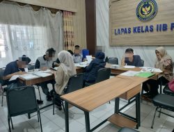 Tingkatkan Akses Pendidikan, WBP Lapas Pati Semangat Ikuti Kejar Paket A, B, dan C