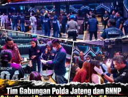 Sasar Tempat Hiburan Malam, Tim Gabungan Polda Jateng dan BNNP Gelar Operasi Berantas Sarang Narkoba di Semarang