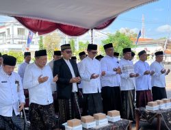 Santri Menguatkan Negeri, Menuju Indonesia Emas : Kepala LPKA Kutoarjo Ikut Upacara Hari Santri Tingkat Kabupaten Purworejo