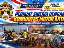 Perkuat Sinergi dengan Komunitas Motor Antik, Kasat Lantas Polresta Pati Ajak MACI Jaga Kamtibmas