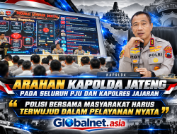 Arahan Kapolda Jateng Pada Seluruh PJU dan Kapolres Jajaran : “Polisi Bersama Masyarakat Harus Terwujud dalam Pelayanan Nyata”