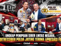 Ungkap Penipuan Siber Lintas Negara, Ditressiber Polda Jateng Terima Apresiasi FBI