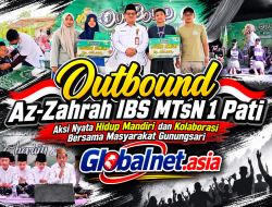 Outbound Az-Zahrah IBS MTsN 1 Pati: Aksi Nyata Hidup Mandiri dan Kolaborasi Bersama Masyarakat Gunungsari