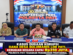 Kasus Dugaan Korupsi Dana Desa Bulumanis Lor Pati, Kerugian Negara Capai Rp310 Juta, Polresta Pati Tegaskan Penanganan Profesional