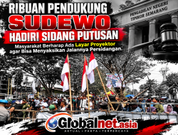 Ribuan Pendukung Sudewo Hadiri Sidang Putusan, Masyarakat Berharap Ada Layar Proyektor agar Bisa Menyaksikan Jalannya Persidangan